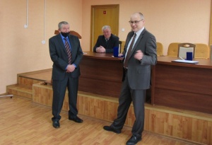 Председатель Государственного комитета по имуществу Дмитрий Матусевич посетил Проектный институт «Гомельгипрозем»