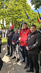 Участие в торжественном митинге и церемонии возложения цветов к мемориальному комплексу "Курган Славы"